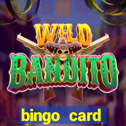 bingo card generator with pictures